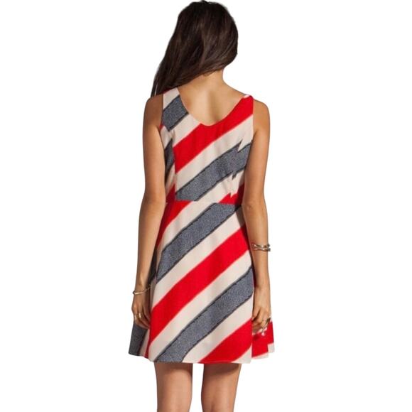 Jack By BB Dakota Striped Sleeveless Dress Size 2 Multicolored - Picture 4 of 9